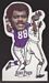 1972 NFLPA Vinyl Stickers Alan Page football card