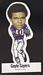 1972 NFLPA Vinyl Stickers Gale Sayers football card