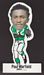 1972 NFLPA Vinyl Stickers Paul Warfield football card