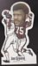 1972 NFLPA Vinyl Stickers Joe Greene football card