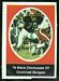 1972 Sunoco Stamps Steve Chomyszak football card