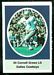 1972 Sunoco Stamps Cornell Green football card