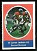 1972 Sunoco Stamps football card #171: Larron Jackson