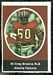 1972 Sunoco Stamps Greg Brezina football card