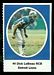1972 Sunoco Stamps Dick Lebeau football card