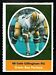 1972 Sunoco Stamps Gale Gillingham football card
