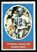 1972 Sunoco Stamps Charley Johnson football card