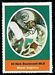 1972 Sunoco Stamps Nick Buoniconti football card