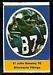 1972 Sunoco Stamps John Beasley football card