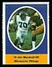 1972 Sunoco Stamps Jim Marshall football card