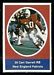 1972 Sunoco Stamps Carl Garrett football card