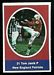 1972 Sunoco Stamps Tom Janik football card