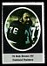 1972 Sunoco Stamps Bob Brown football card