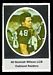 1972 Sunoco Stamps Nemiah Wilson football card