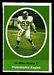 1972 Sunoco Stamps Mike Evans football card