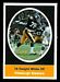 1972 Sunoco Stamps Dwight White football card