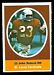1972 Sunoco Stamps Johnny Roland football card