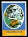 1972 Sunoco Stamps Doug Wilkerson football card