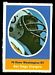 1972 Sunoco Stamps Russ Washington football card