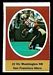 1972 Sunoco Stamps Vic Washington football card