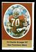 1972 Sunoco Stamps Charlie Krueger football card