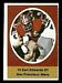 1972 Sunoco Stamps Earl Edwards football card