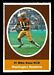 1972 Sunoco Stamps Mike Bass football card