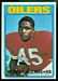 1972 Topps Robert Holmes football card