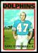 1972 Topps Garo Yepremian football card