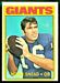 1972 Topps Norm Snead football card