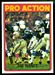1972 Topps Jim Nance Pro Action football card