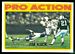 1972 Topps football card #121: Jim Kiick Pro Action
