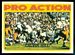 1972 Topps Calvin Hill Pro Action football card