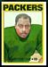1972 Topps MacArthur Lane football card