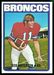 1972 Topps Bob Anderson football card
