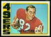 1972 Topps Ted Kwalick football card