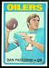 1972 Topps football card #156: Dan Pastorini
