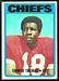 1972 Topps football card #157: Emmitt Thomas