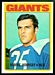 1972 Topps Ron Hornsby football card