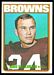 1972 Topps Ernie Kellerman football card