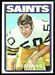 1972 Topps football card #164: Jake Kupp