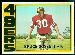 1972 Topps Bruce Gossett football card