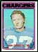 1972 Topps Gary Garrison football card