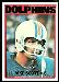 1972 Topps Jake Scott football card