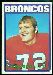 1972 Topps Sam Brunelli football card