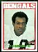 1972 Topps Paul Robinson football card