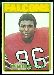1972 Topps Jim Mitchell football card