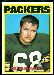 1972 Topps Gale Gillingham football card