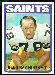 1972 Topps Glen Ray Hines football card