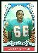 1972 Topps Larry Little All-Pro football card